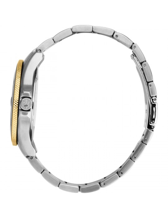Special Pack Maserati - Competizione -Silver-Gold-43mm-Blue-R8873600007