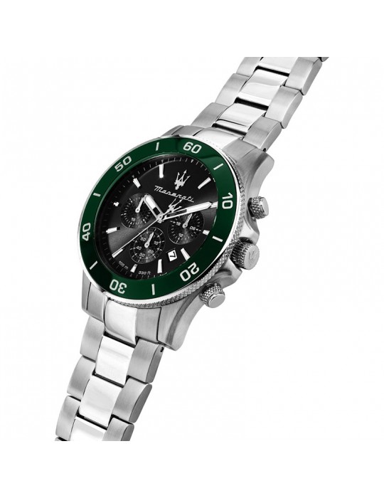 Maserati Watch-Competizione-Chronograph-Silver-43mm-Black-R8873600008