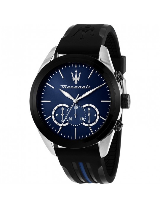 Maserati Watch - Traguardo - Chronograph - Black-45mm-Blue-R8871612044