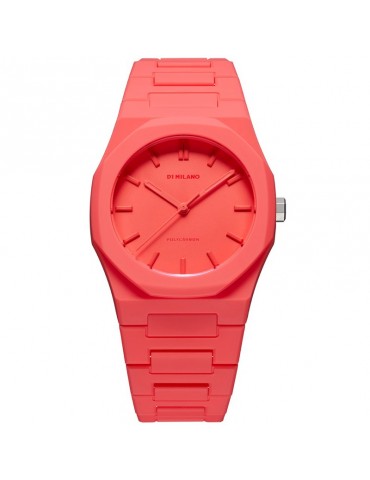 D1 Milano Watch - Coral - Only Time - 37mm - Coral Red - PCBU05