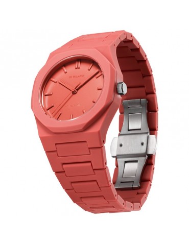 D1 Milano Watch - Coral - Only Time - 37mm - Coral Red - PCBU05 2