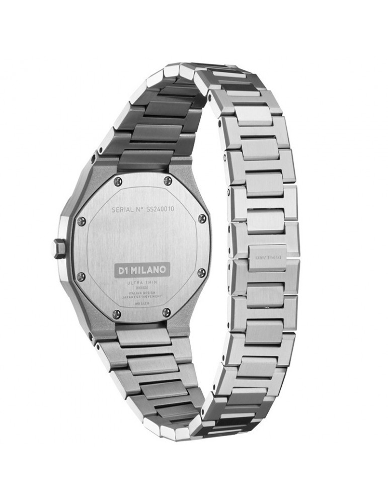 D1 Milano Watch - Ultra Thin - Zephyr Silver - 30mm - Silver-UTBL30