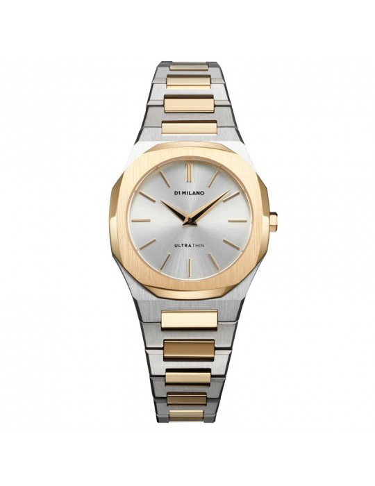 Orologio D1 Milano - Ultra Thin - Edge - 30mm - Silver - Gold - UTBL34