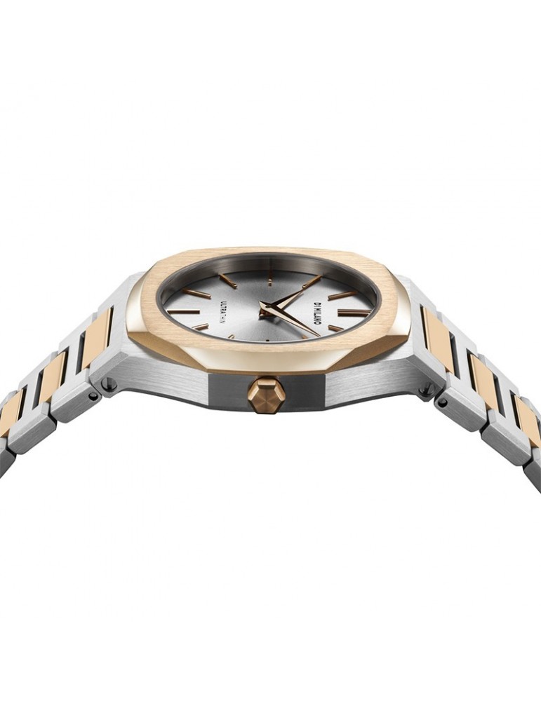 Orologio D1 Milano - Ultra Thin - Edge - 30mm - Silver - Gold - UTBL34