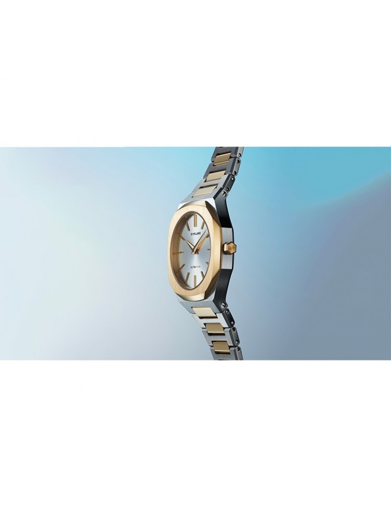 Orologio D1 Milano - Ultra Thin - Edge - 30mm - Silver - Gold - UTBL34