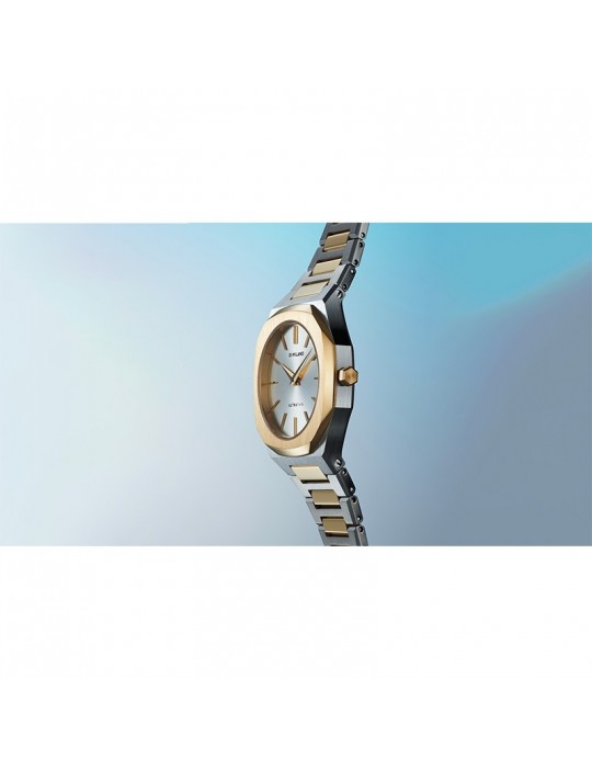 Orologio D1 Milano - Ultra Thin - Edge - 30mm - Silver - Gold - UTBL34