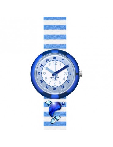Flik Flak Watch - Shining Dolphin - Blue - 32mm - Dolphin - FPNP147