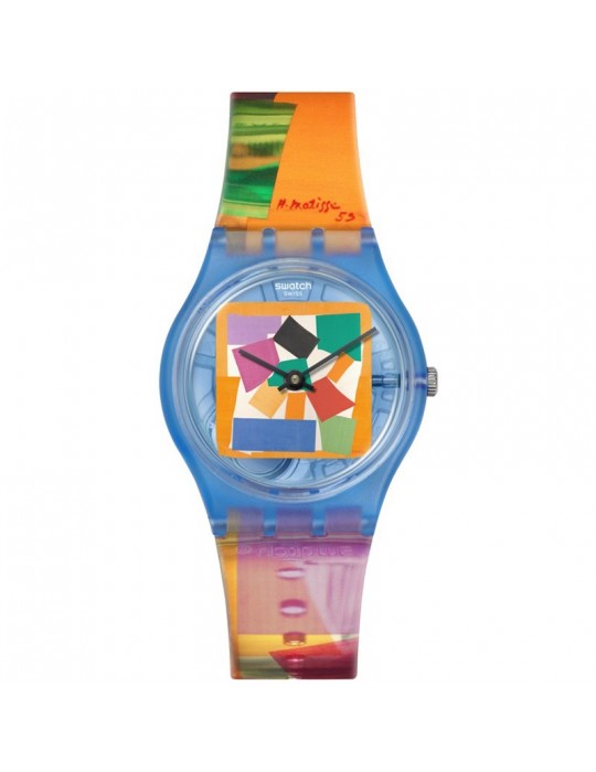 Swatch watch - Tate Gallery - Matisse's Snail - 34mm - SO28Z127