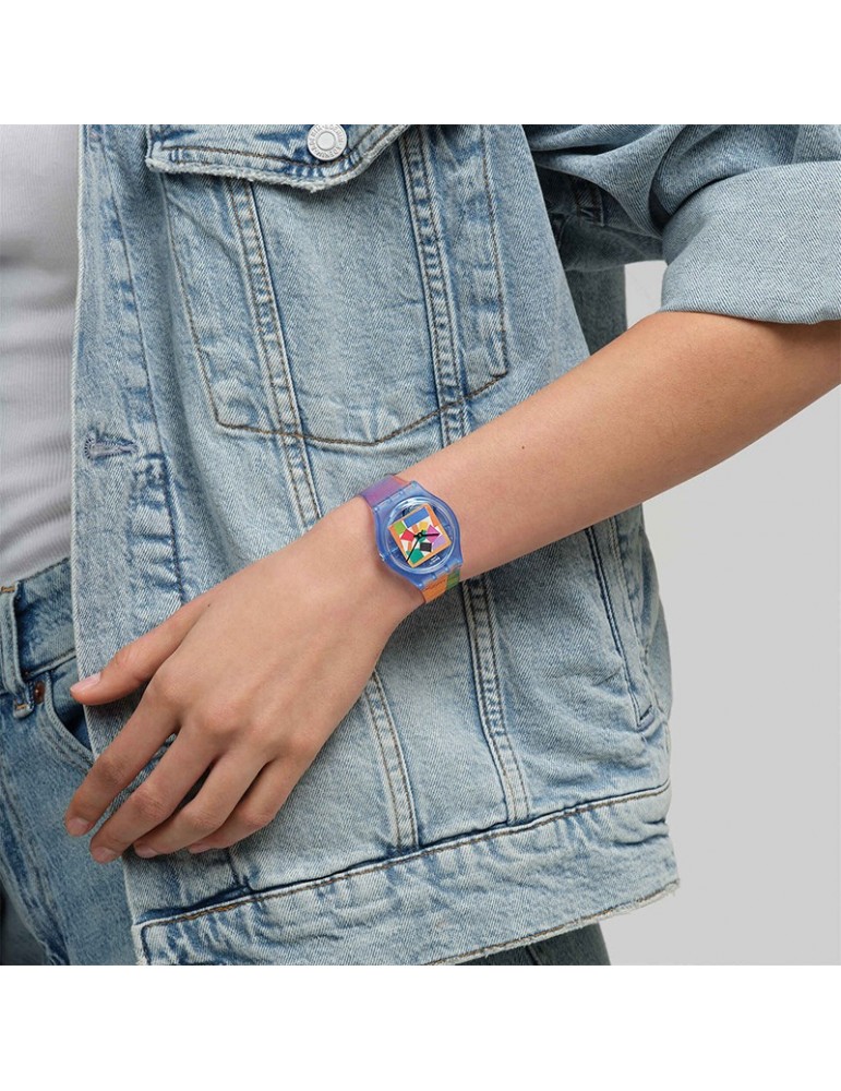 Swatch watch - Tate Gallery - Matisse's Snail - 34mm - SO28Z127