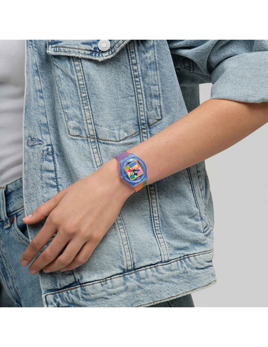 Swatch watch - Tate Gallery - Matisse's Snail - 34mm - SO28Z127