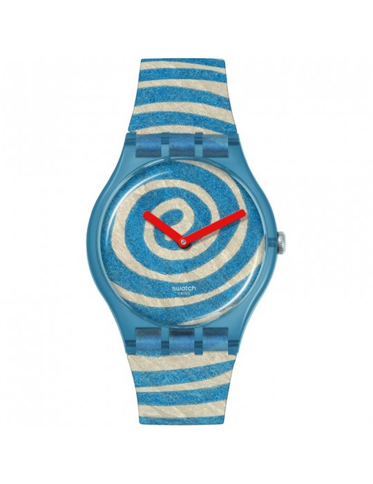 Orologio Swatch -Bourgeois's Spirals - 41mm - Blu - SUOZ364