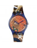 Swatch watch - Miro's Women & Bird in The Moonlight - 41mm-SO29Z136