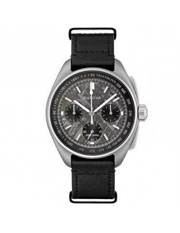 Orologio Bulova - Lunar Pilot Meteorite Limited Edition 43mm Nero - 96A312