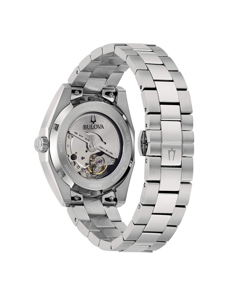 Orologio Bulova Uomo - Surveyor Meccanico Automatico 39mm Verde - 96B429