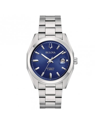 Orologio Bulova Uomo - Surveyor Meccanico Automatico 39mm Blu - 96B436