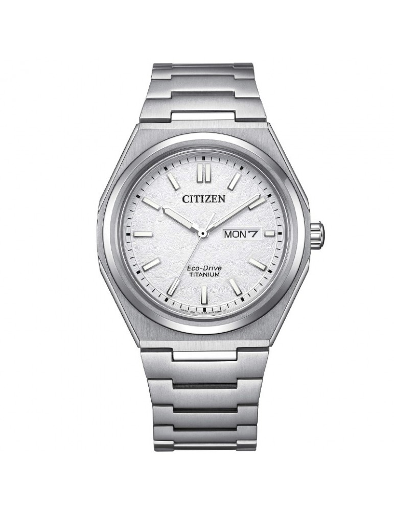 Orologio Citizen - Super Titanium Eco-Drive 40mm BiancoGrigio - 0