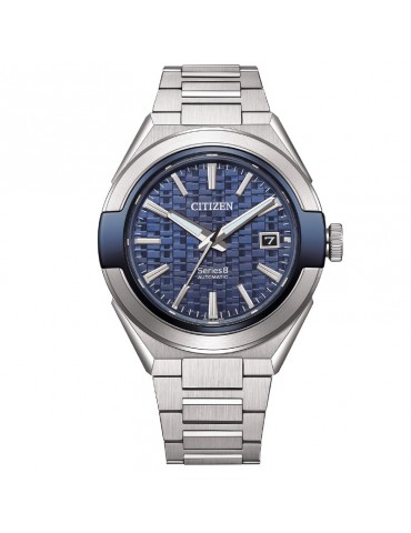 Orologio Citizen Uomo - Serie 8 - 870 Meccanico Automatico 41mm Blu - NA1037-53L
