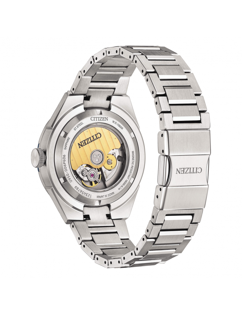 Orologio Citizen Uomo - Serie 8 - 870 Meccanico Automatico 41mm Blu - NA1037-53L