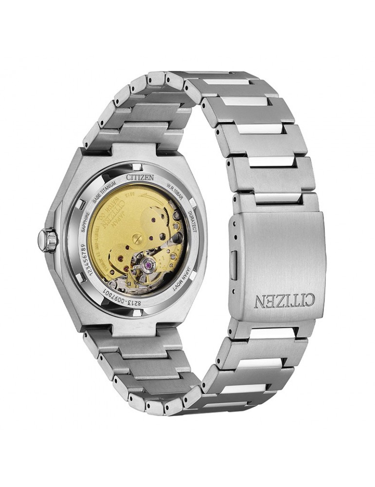 Orologio Citizen - Super Titanio Meccanico Automatico Small Second 40mm Turchese - NJ0180-80M