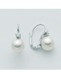 NIMEI EARRINGS WITH AKOYA PEARLS AND DIAMONDS - 0