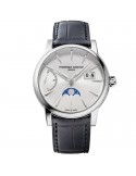 Frederique Constant Watch - Manufacture Classics Classic Power Reserve Big Date 40mm Silver - Moon Phase - 0