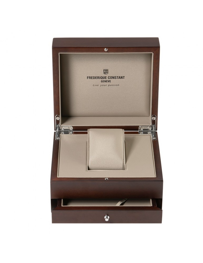 Frederique Constant Watch - Manufacture Classics Classic Power Reserve Big Date 40mm Silver - Moon Phase - 0