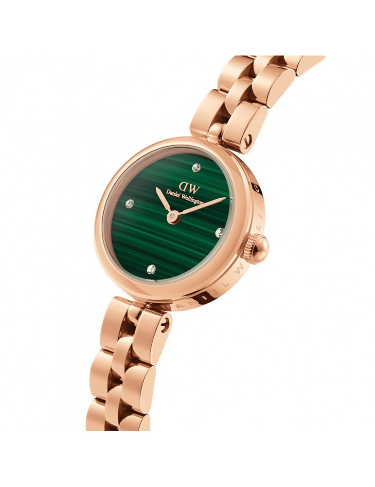 Daniel Wellington Watch - Malachite-Rose Gold-22mm-Green-DW00100721