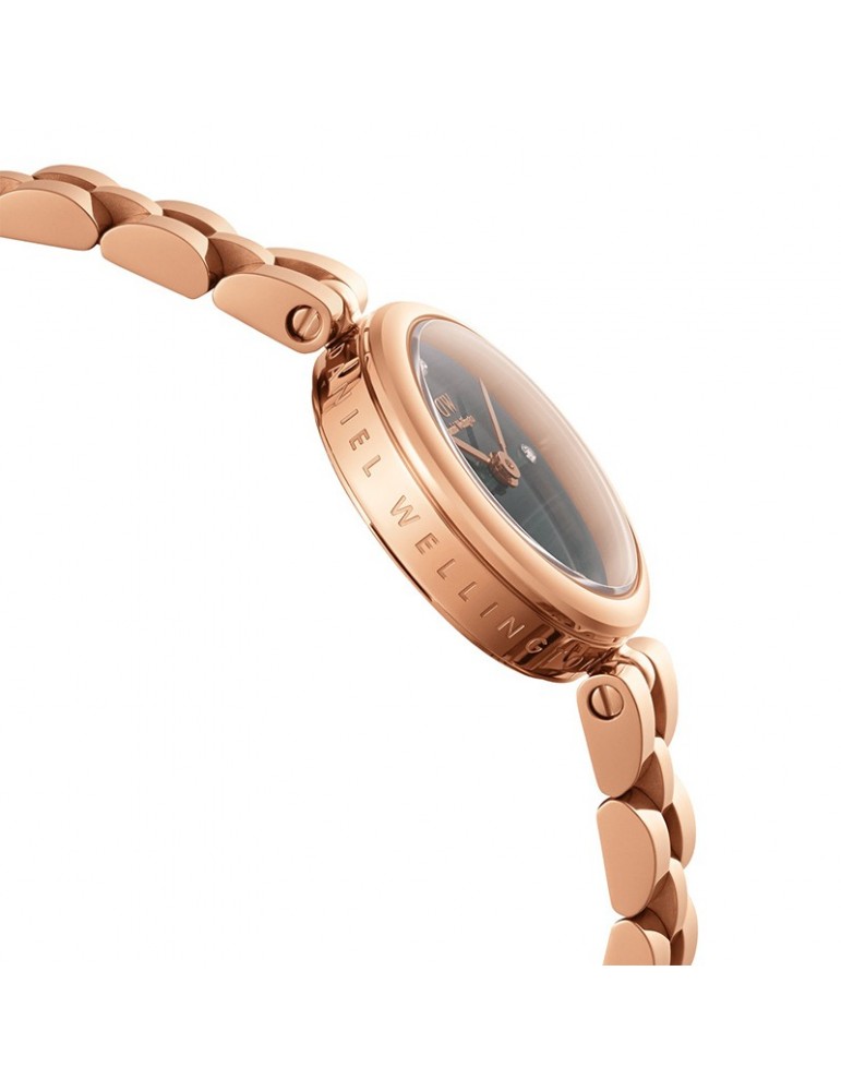 Daniel Wellington Watch - Malachite-Rose Gold-22mm-Green-DW00100721