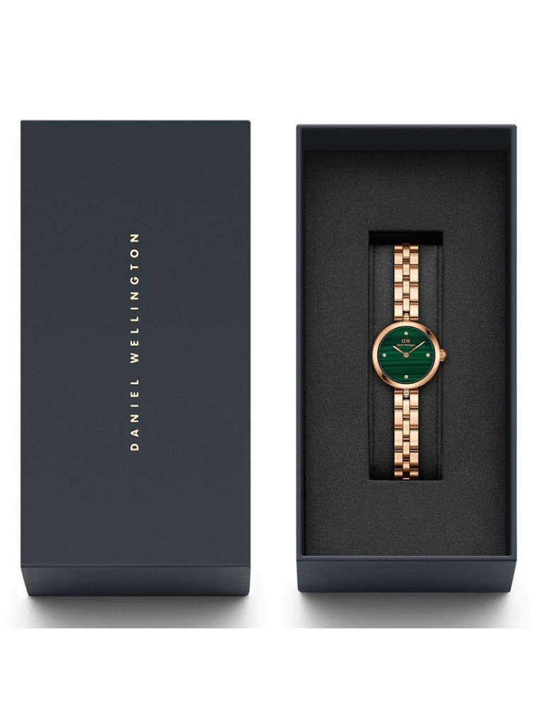 Daniel Wellington Watch - Malachite-Rose Gold-22mm-Green-DW00100721
