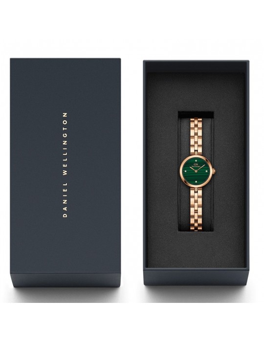 Daniel Wellington Watch - Malachite-Rose Gold-22mm-Green-DW00100721