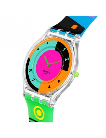 Swatch Watch - Neon Hot Racer - 34mm - Multicolor - SS08K119 2