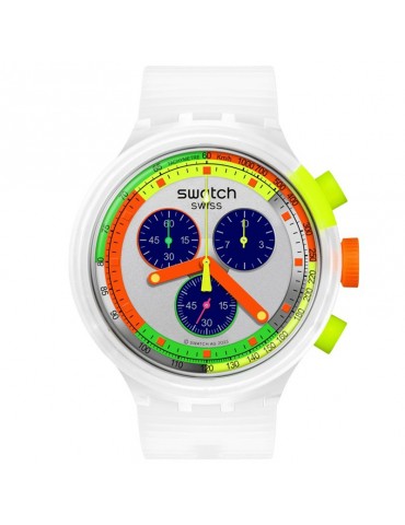 Orologio Swatch - Neon Jelly - Cronografo - 47mm -Multicolore-SB02K100