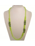 Collana Rajola - Hula - Lunga - Giada Verde Light - Peridoto - 5461416
