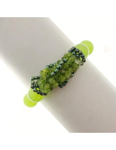 Bracciale Rajola - Hula - Giada Verde Light - Peridoto - 546141618