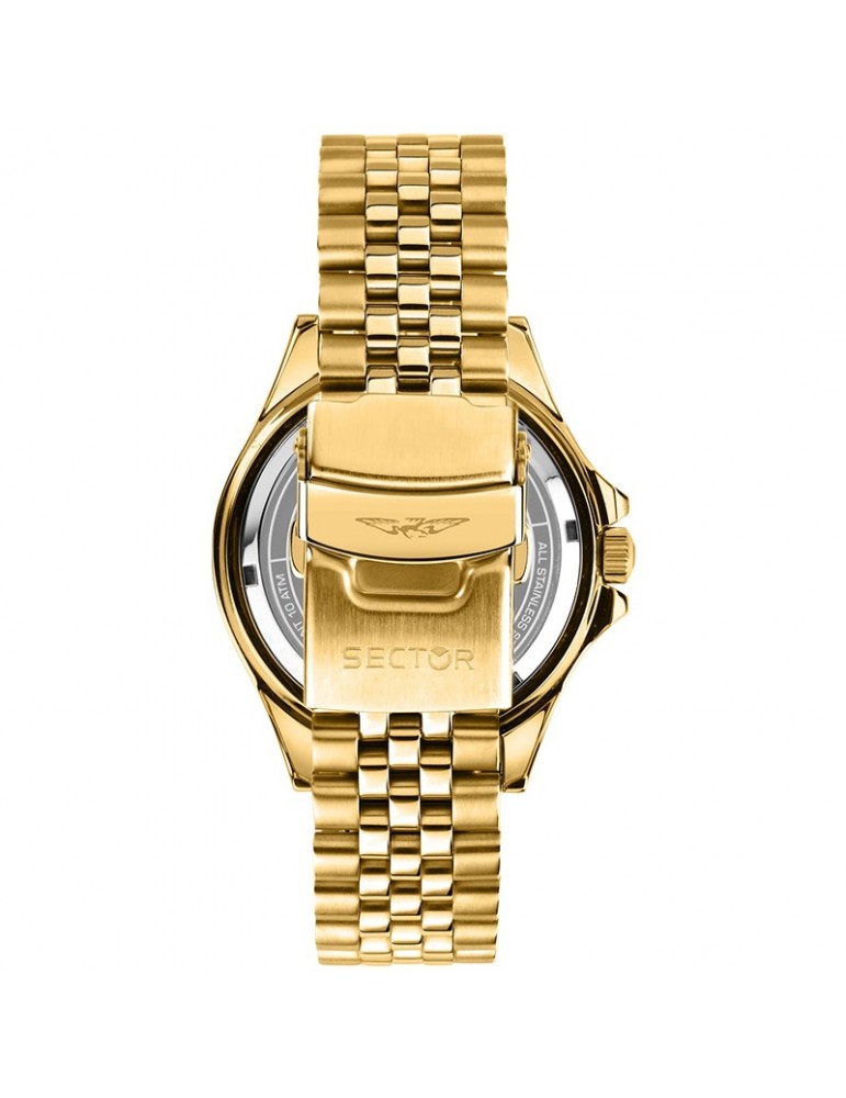 Sector Watch - 230 - Time and Date - Gold - 43mm - Black -R3253161051