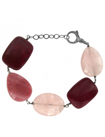 Della Rovere Bracelet - Rose Quartz - Pink Opal - DR154