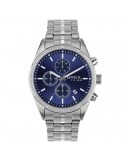 Breil Tribe Watch - Captain - Chronograph - Silver - 42mm-Blue-EW0692