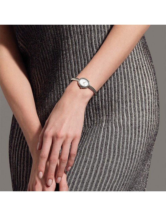 Breil Watch - Hoop - Silver - 5.5cm x 4.5cm-White-Crystals-TW2053