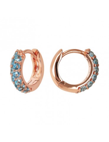 Orecchini Bronzallure-Miss-Cerchio-Cubic Zirconia Blu-WSBZ02159.BLUE 2