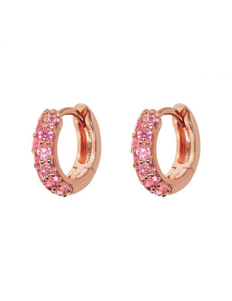 Orecchini In Argento Sterling 925 Con Zirconi - Stelle, Oro Rosa, Regalo Per Donne - Foto 9