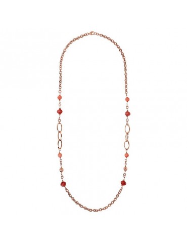 Collana Bronzallure - Felicia - Quarzite Rosa - WSBZ02139.SRQ+RDQ 2