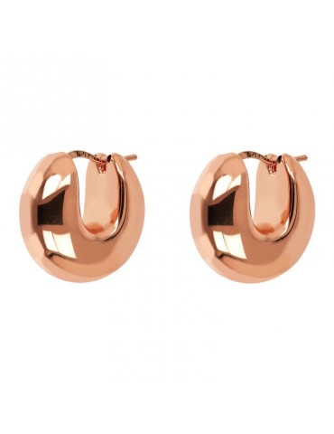 Orecchini Bronzallure-Purezza-Cerchio Bombato-Bronzo Rosato-WSBZ02178.R
