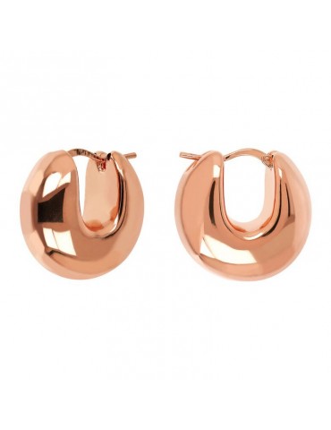 Orecchini Bronzallure-Purezza-Cerchio Bombato-Bronzo Rosato-WSBZ02178.R 2