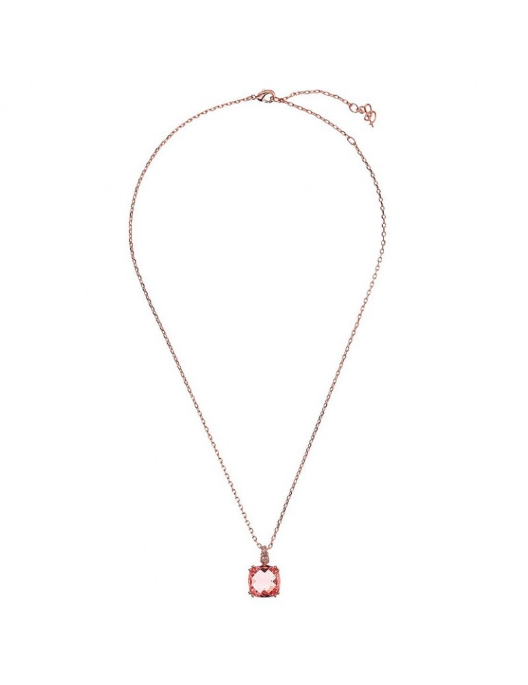 Collana Bronzallure - Rose Gold - Prisma Gem Rosa Salmone-WSBZ02180.MO