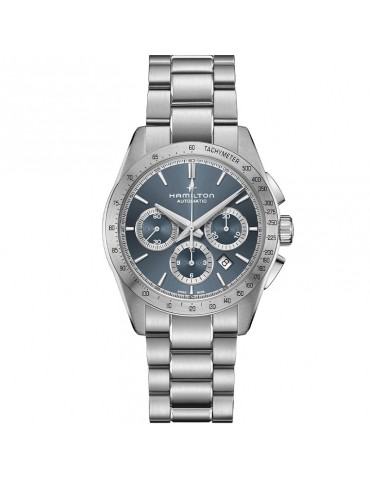 Orologio Hamilton - Jazzmaster Performer Cronografo Automatico 42mm Blu - H36656140