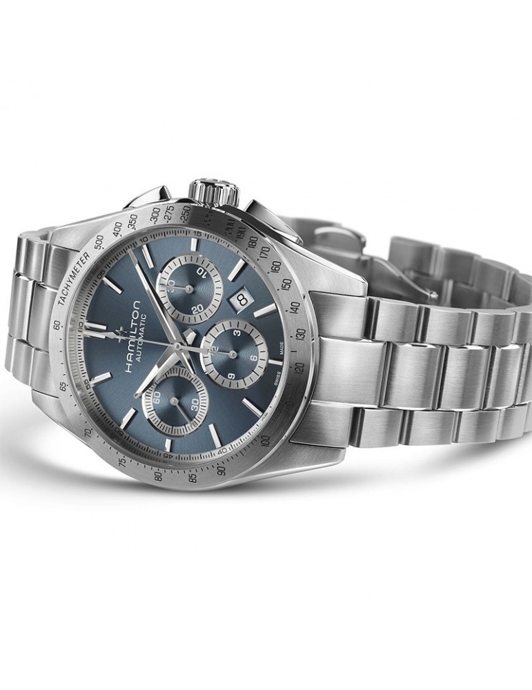 Hamilton Watch - Jazzmaster Performer Automatic Chronograph 42mm Blue - 0