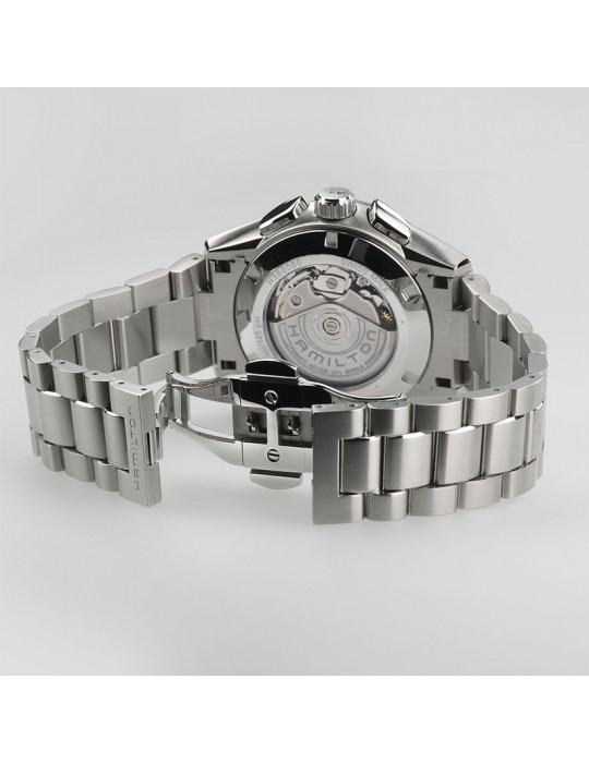 Orologio Hamilton - Jazzmaster Performer Cronografo Automatico 42mm Blu - H36656140