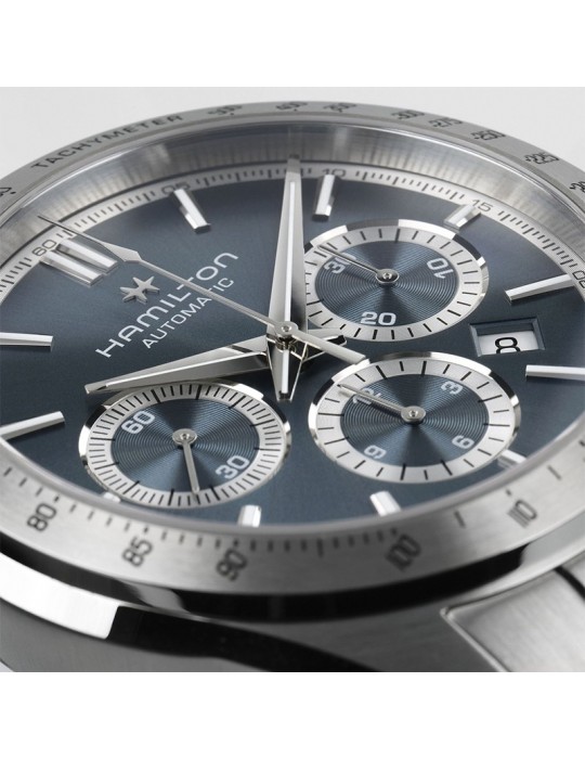 Hamilton Watch - Jazzmaster Performer Automatic Chronograph 42mm Blue - 0