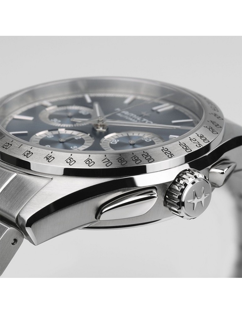 Orologio Hamilton - Jazzmaster Performer Cronografo Automatico 42mm Blu - H36656140