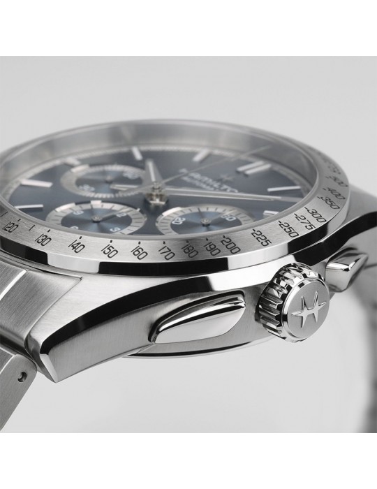 Hamilton Watch - Jazzmaster Performer Automatic Chronograph 42mm Blue - 0